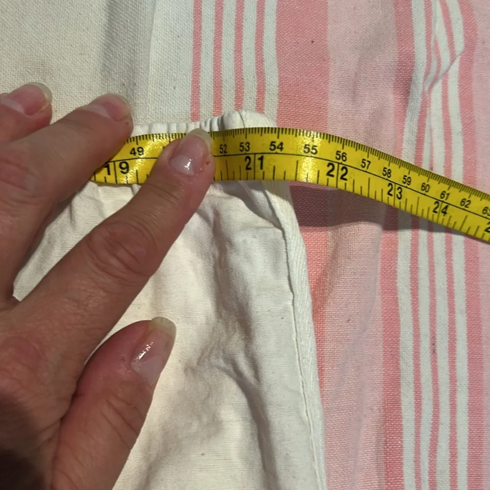 NWT Ladies size large Anthropologie Linen blended high waisted short-shorts - Picture 8 of 9